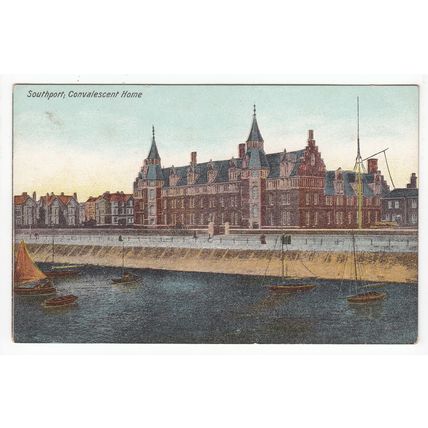 The Convalescent Home Southport Postcard Lancashire