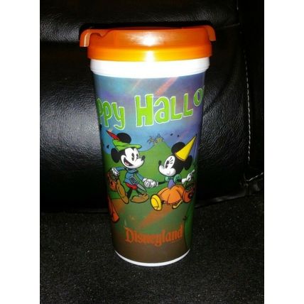 DISNEYLAND HALLOWEEN 2016 LIMITED ITEM TRAVEL MUG CUP W/ LID~NEW~EXCLUSIVE