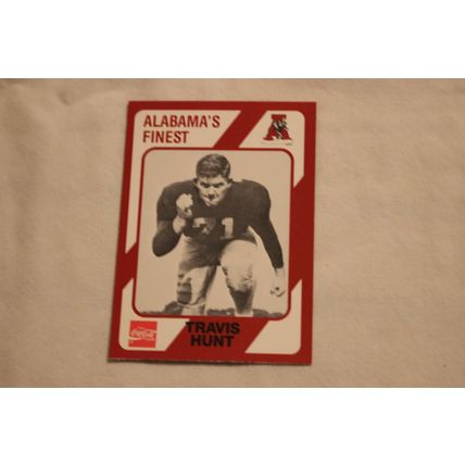 Travis Hunt 1989 Collegiate Collection Alabama's Finest NO. 165