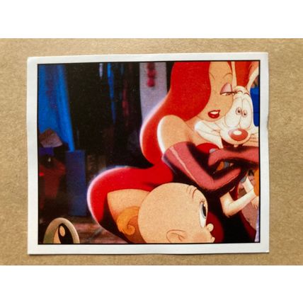 Who Framed Roger Rabbit Sticker # 211 (A) unused 1988 Panini Disney