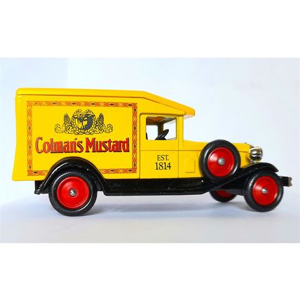 LLEDO BOXED Model * COLMAN'S MUSTARD - PACKARD 1936 VAN - 1986 - VERY GOOD