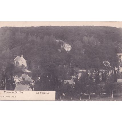 Petites Dalles La Chapelle Old French Postcard