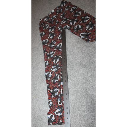 Womens Leggings OS One Size 0-12 Wildlife Design Colorful Fox LulaRoe