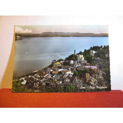 LESA, LAGO MAGGIORE, ITALY unused postcard =