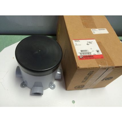 NEW WIREMOLD 882C ROUND PVC FLOOR BOX 882C, walker 882c,BY
