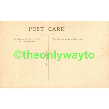 Oxford, Oriel College, 1st Quadrangle, Oxon, Frank Smith Postcard, 1900s?
