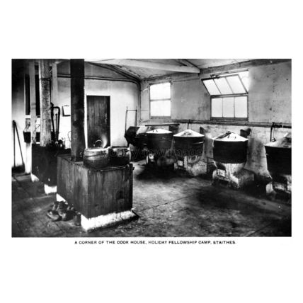 pu1747 - Cook House , Staithes Holiday Camp , Yorkshire - print 6x4
