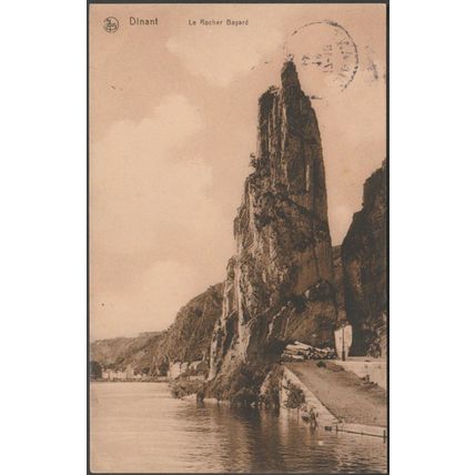 Le Rocher Bayard, Dinant, 1912 - Nels CPA