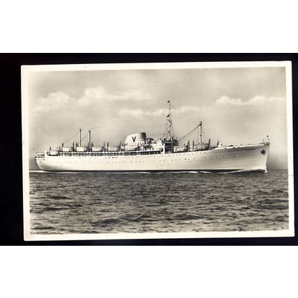 LS3530 - Italian Liner - Sitmar Line - Fairsea - postcard