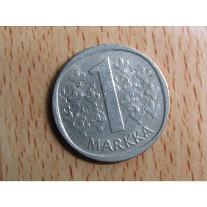 Finland 1977 1 Markka Coin