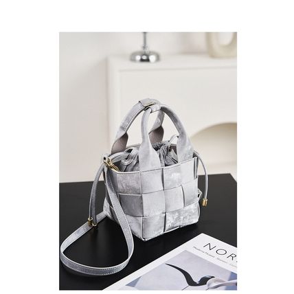 Genuine Leather Women Shoulder Bag Vintage Crossbody Purse Handbag Grey