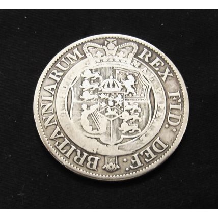 1817 George lll Silver Half Crown 0.925
