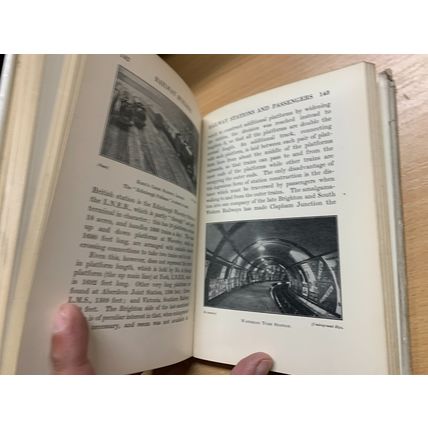 c1920s 1ST EDITION CECIL J ALLEN "RAILWAY BUILDING" TRAINS ILLUSTRATED BOOK (P4)