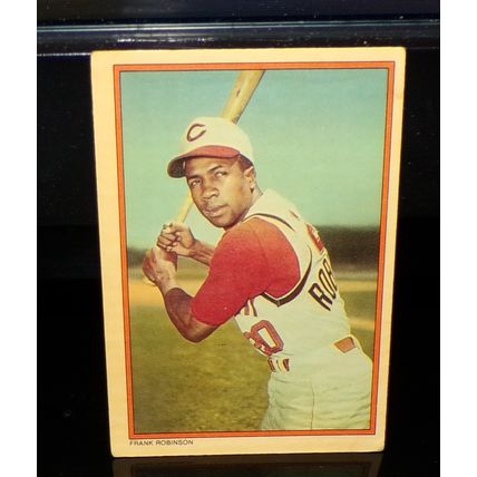 TOPPS 1985 FRANK ROBINSON CIRCLE K BASEBALL CARD #4