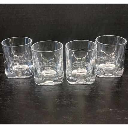 Set Of 4 Jim Beam Double Old Fashion / Rocks Glasses-10 Oz-NEW-FAST SHIPPING