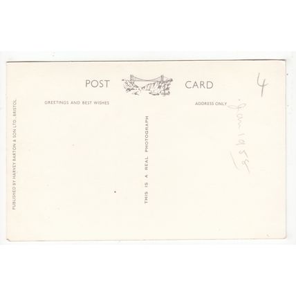 Christmas Steps Bristol RP Postcard 27004