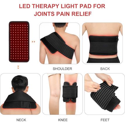 LOVTRAVEL New 660Nm LED Red Light and 850Nm near Infrared Light Therapy Devices