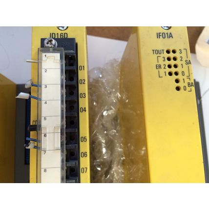 FANUC A03B-0801-C460,RC01B,IF01A,A03B-0801-C00  8,A20B-1001-0570,ID16D,OD16H,ED