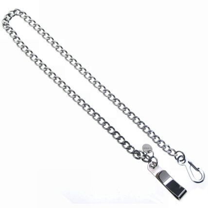 Stainless Steel Pocket Watch Chain Albert Chain Curb Link Chain Belt Clip