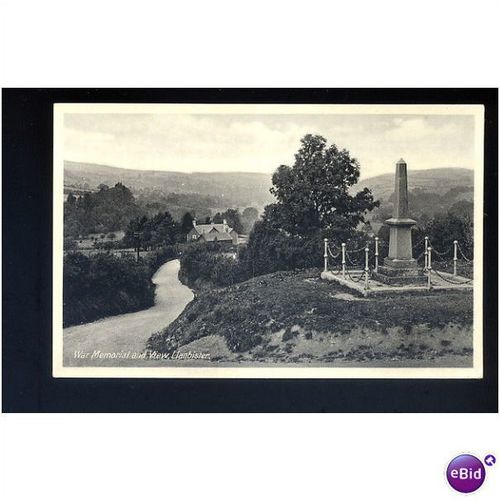 Wales LLANBISTER Memorial Postcard by R.A.P.Co