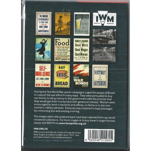 06048 415605: First World War Postcard Pack: Pack of 12 Postcards.