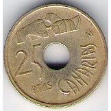 Espagne 25 PESETAS 1994