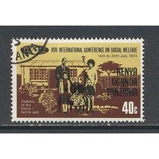 KUT.SG355 40c East African Family ("Stability of the Home").Fine Used.Aug15d