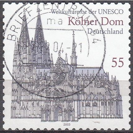 Deutschland 2003 Michel 2330 O Cote (2011) 1.10 € Cathédrale de Köln Cachet rond