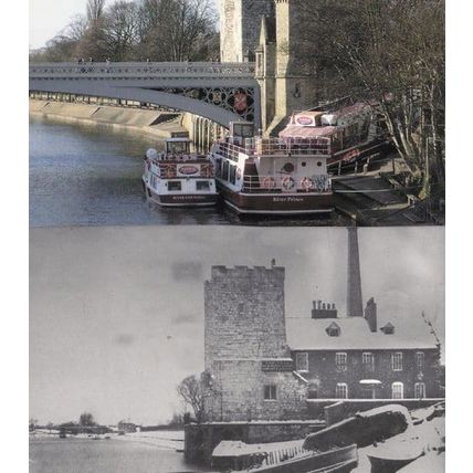Lendal Tower River Prince Tour Guide Boat Disaster Death 2 York Large Postcard s