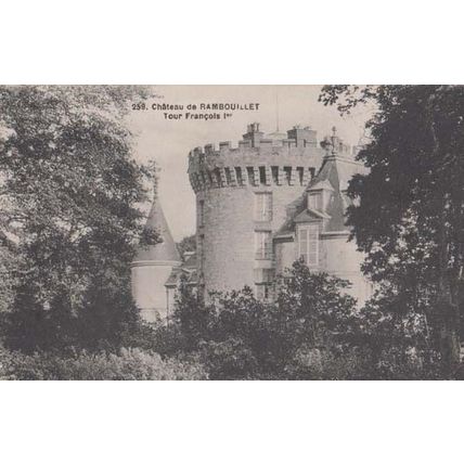 Rambouillet Chateau French France Antique Postcard