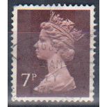 GB 1971 7p maroon SG 875