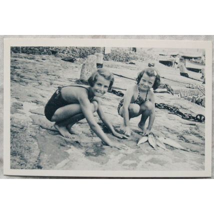 c.1980s PC Coverack Harbour, Cornwall, 1952