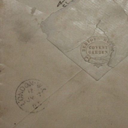 GB QV 2 Covers 1885 & 1901 with 1d Lilac one Bedford Hotel to London Museum etc