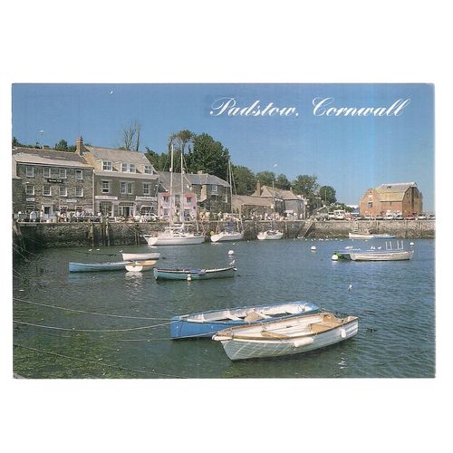 PADSTOW, Cornwall unused vintage postcard John Hinde =
