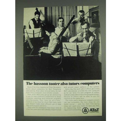 1967 AT&T Telephone Ad - The Bassoon Tooter Tutors