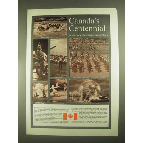 1967 Canada Tourism Ad - Centennial Excitement