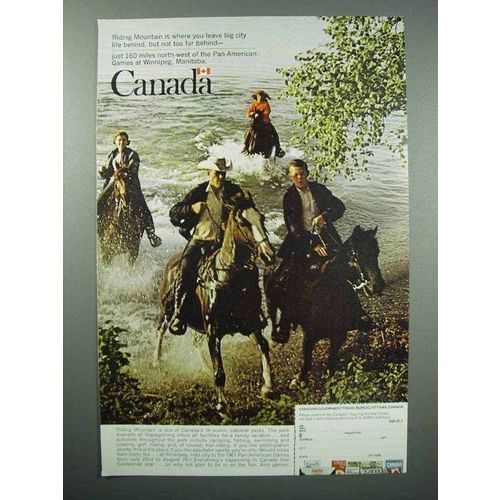 1967 Canada Tourism Ad - Riding Mountain