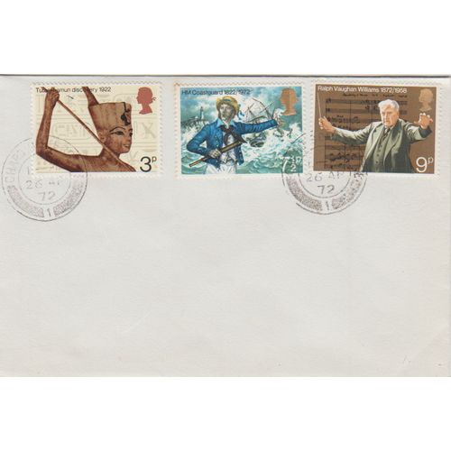 GB 1972 Anniversaries FDC Chard Somerset pm see others