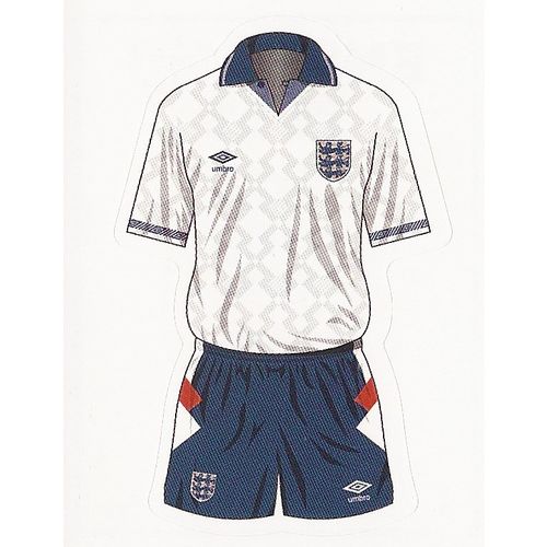 Topps ENGLAND 2012 Stickers: No.183 - England Kits: 1990-93