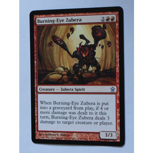 Magic the Gathering MTG CCG: Saviors of Kamigawa # 95 Burning-Eye Zubera (A)