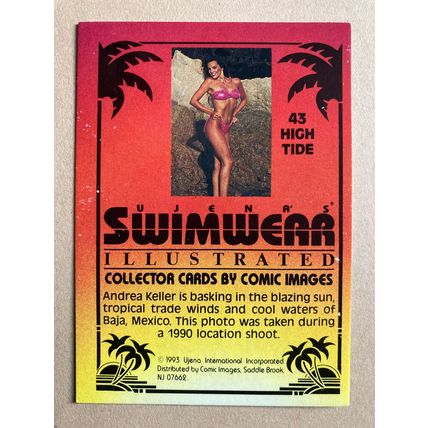 Ujena Swimwear Illustrated 1993 Edition Base trading card # 43 Andrea Keller (A)