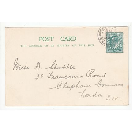 The Ducker Pool Harrow School 1904 Early Undivided Back Postcard Middlesex