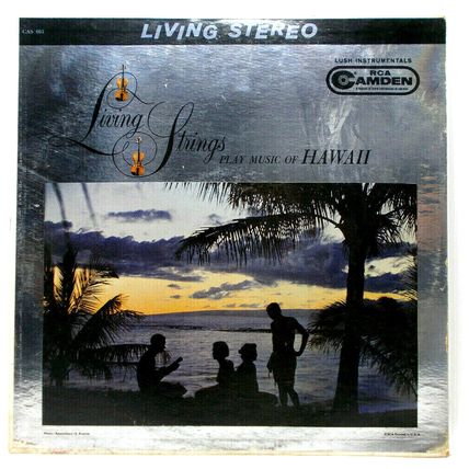 Living Strings Play Music of Hawaii LP Vinyl Record Album Living Stereo (P2)