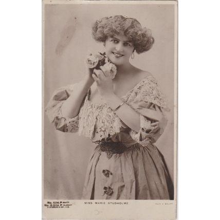 Miss Marie Studholme Postcard (QACT0011c)