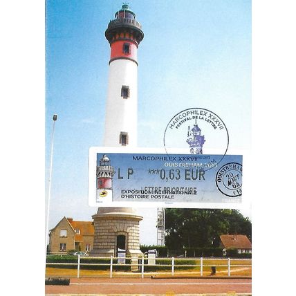 France ATM Mi 112 CM: 63 c. Ouistreham Lighthouse