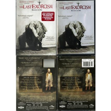 LAST EXORCISM WIDESCREEN DVD ASHLEY BELL LIONSGATE VIDEO SLIPCOVER NEW