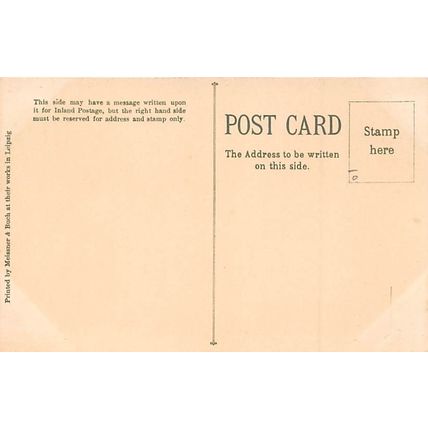 Blunham, Bedfordshire : Meissner & Buch colour printed postcard