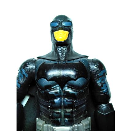 DC Comics Batman 12" Action Figure Black Suit & Cape Mattel 2016 FGG85 Poseable