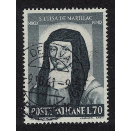 Vatican St Louise de Marillac 1960 MNH SG#338 Sc#296