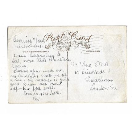 Marina Gardens, Bexhill-On-Sea, Sussex, Postcard.